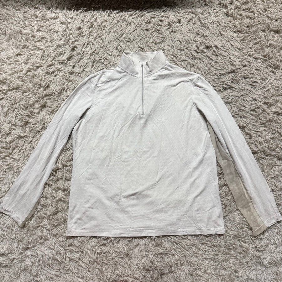 RIDING SPORT Women’s XXL White Riding Sport Long Sleeve Horseback Riding Show Shirt. Good Con