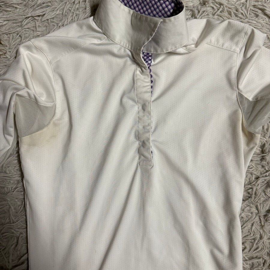 ESSEX CLASSICS Women’s XS White Essex Classics Long Sleeve Horseback Riding Show Shirt (4)