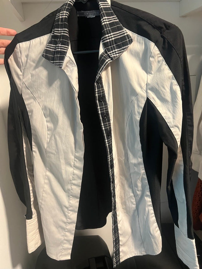 ASMAR EQUESTRIAN Asmar button down show shirt