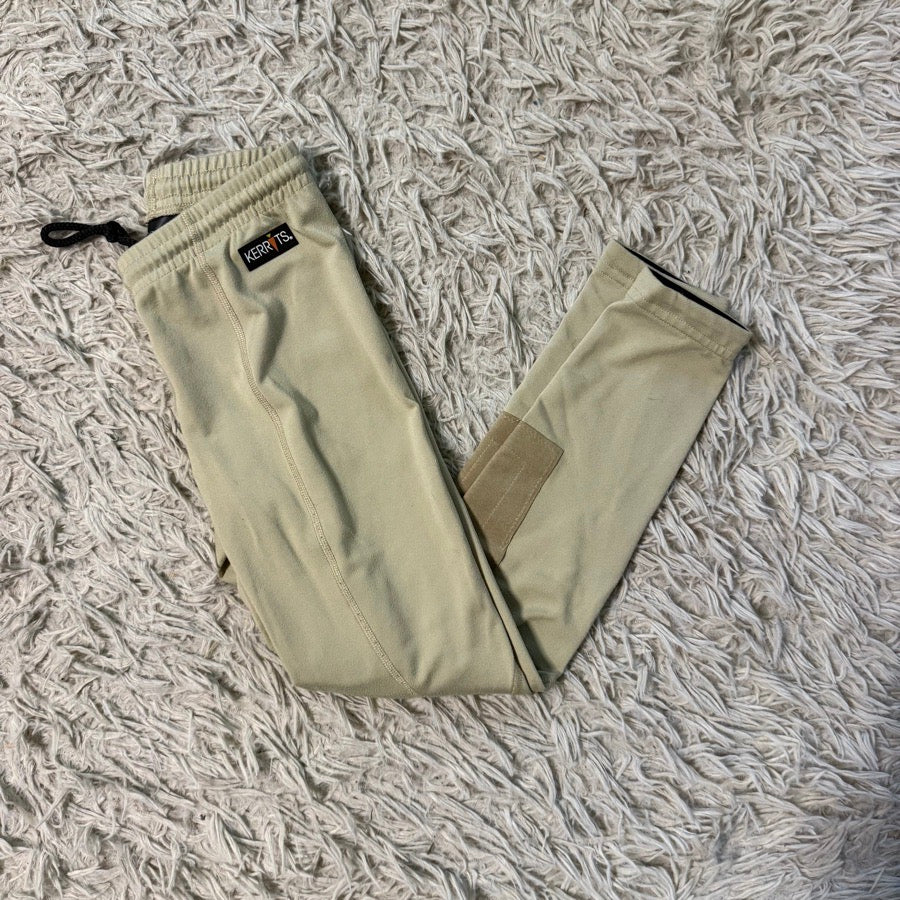 Girl’s Small Kerrits Knee Patch Horseback Riding Tights Breeches. Good Condition