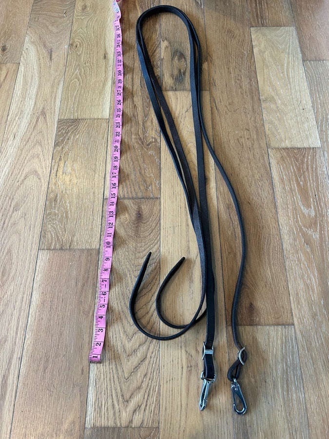 80+” Quick Change Split reins med/dark oil