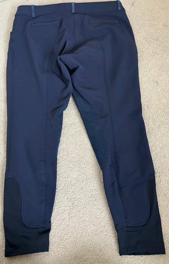 32R Smartpak Piper winter softshell, navy, knee patch. Great Condition