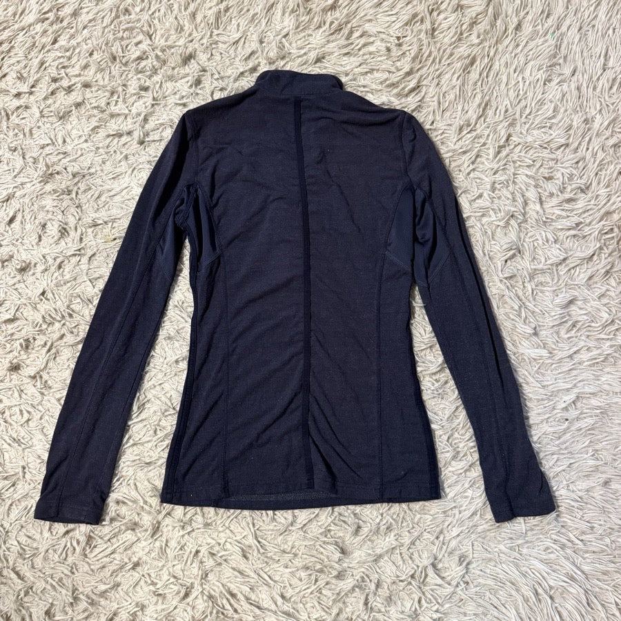 GOODE RIDER Women’s XS Navy Goode Rider Long Sleeve Horseback Riding Winter Shirt (5)
