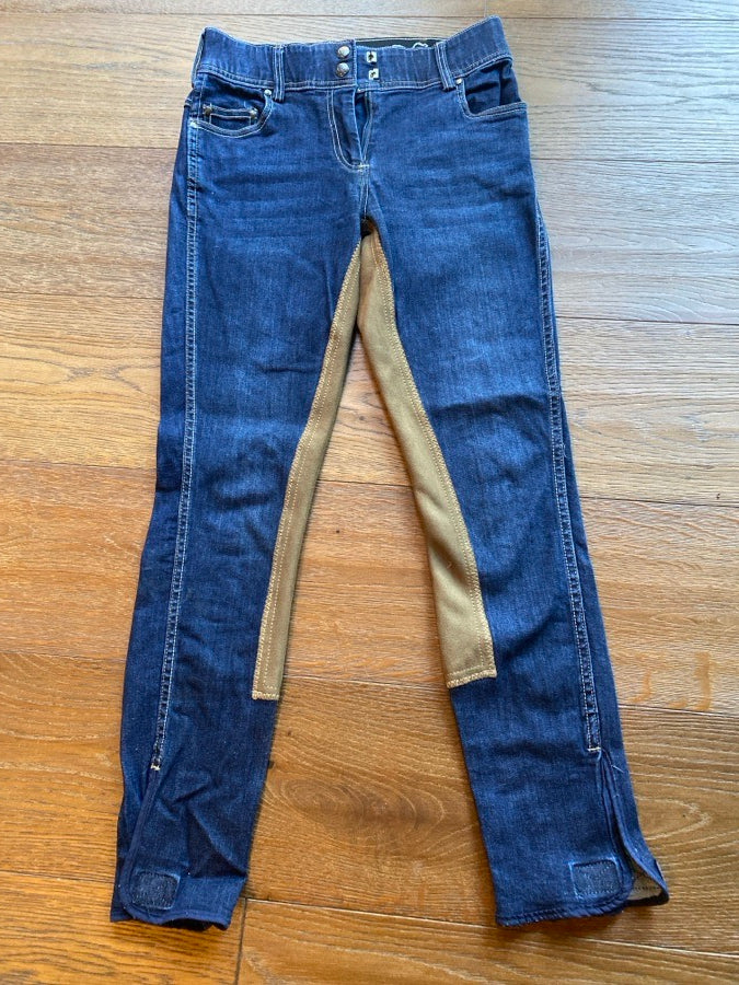 Goode Rider full seat denim breeches 24R