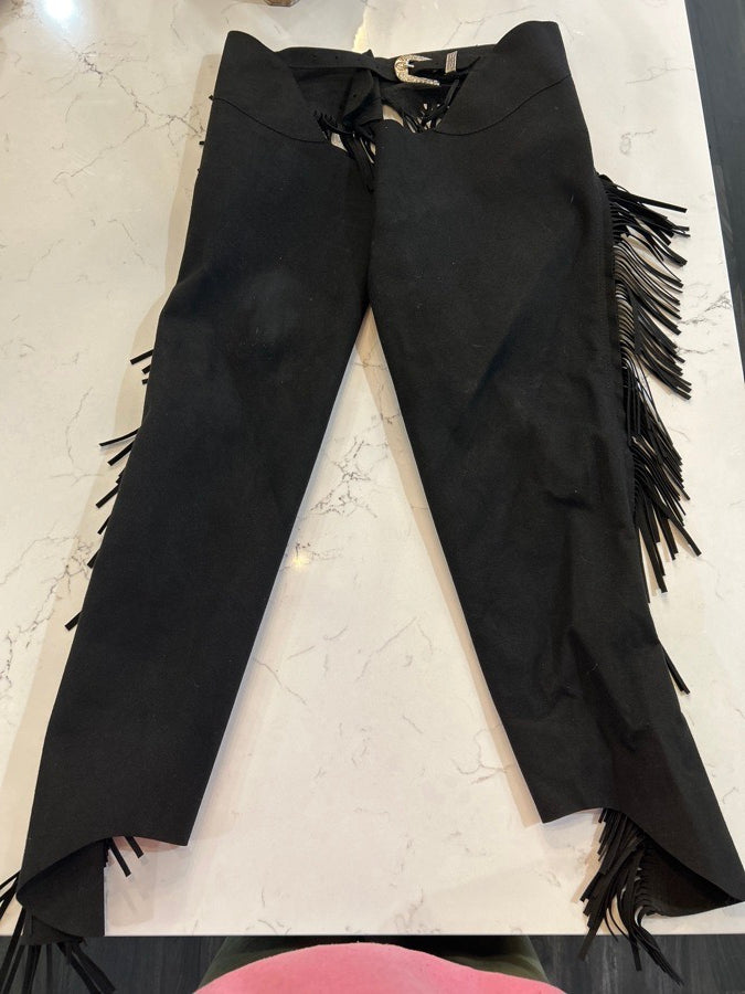 Black Western Chaps