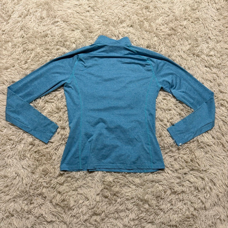 Women’s XL Blue HLH Equestrian Long Sleeve Horseback Riding Sunshirt. Good Cond.