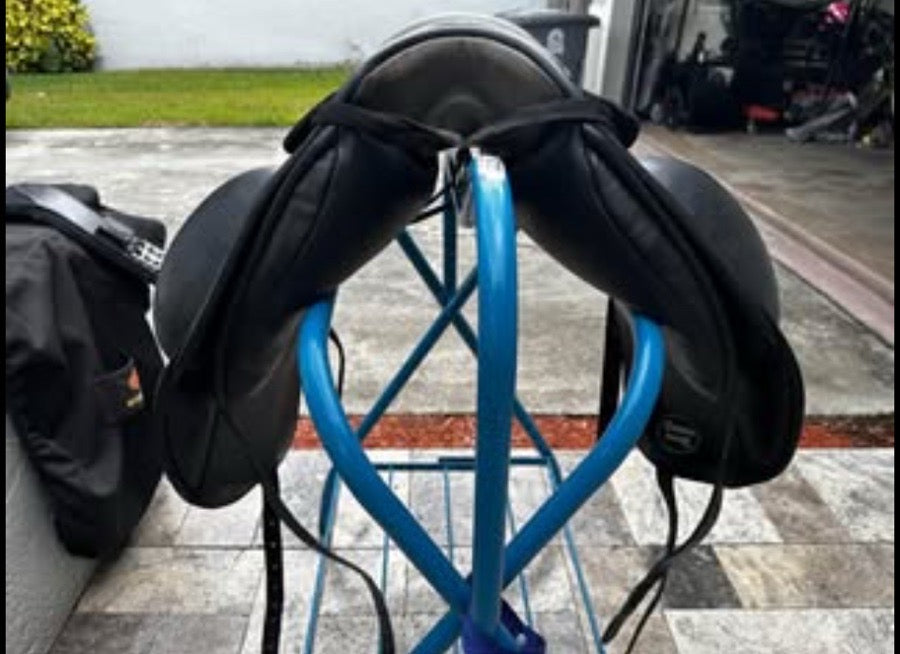 CUSTOM SADDLERY Everest R Saddle- 17.5 (4)