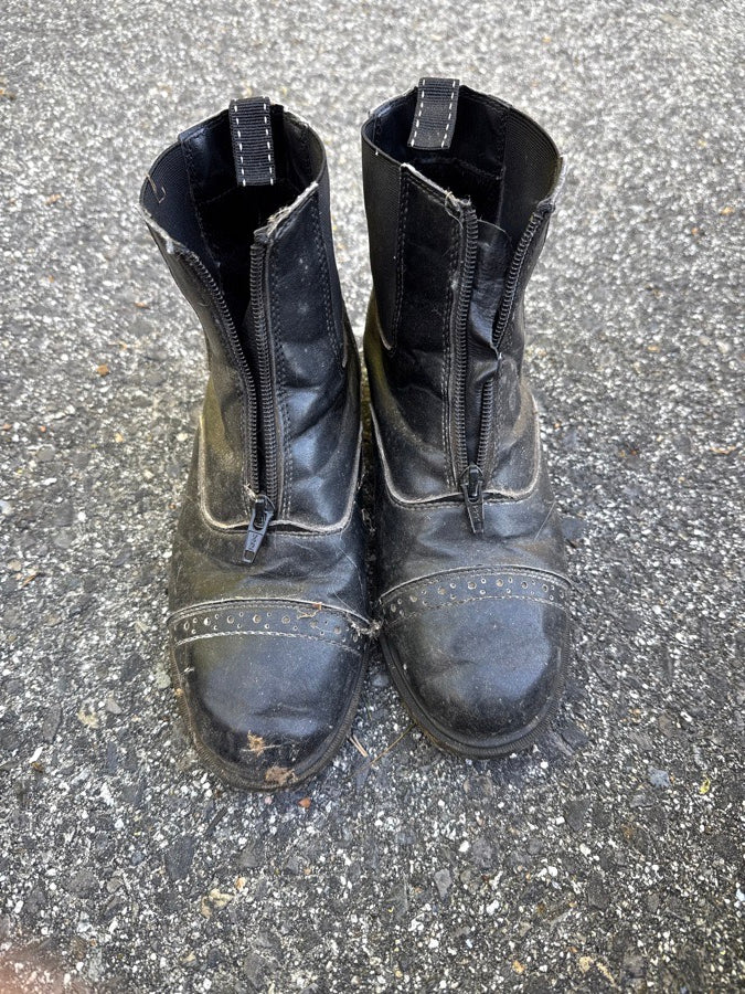 RIDING SPORT Black short boots (3)