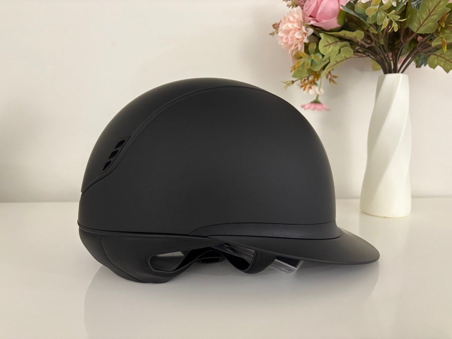Samshield Miss Shield 2.0 Dark Line helmet with Swarovski crystals