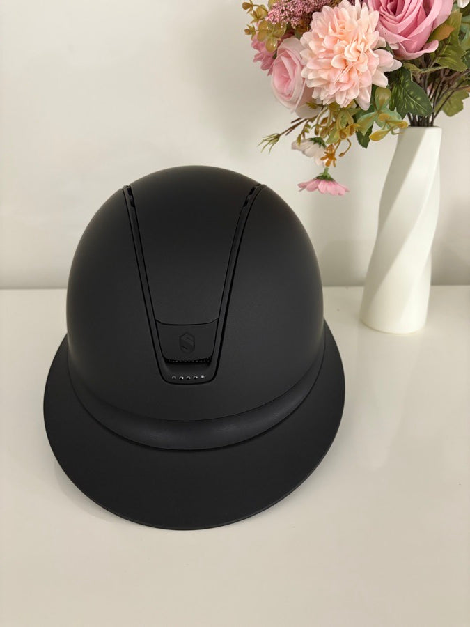 Samshield Miss Shield 2.0 Dark Line helmet with Swarovski crystals