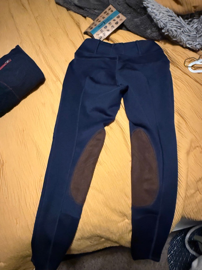 Navy pull on breeches size 30
