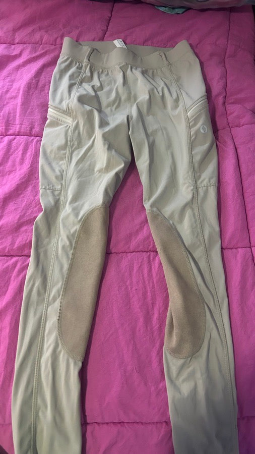 OTHER SANITY Tan kids L tights (3)