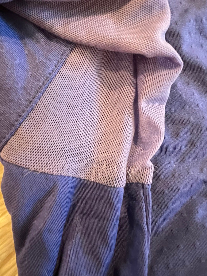 Blue quarter zip
