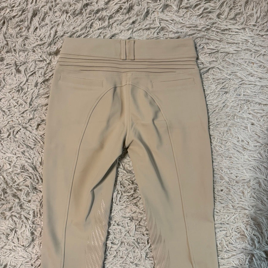 New Women’s Size 26R Tan Samshield Chloe Knee Patch Horseback Riding Breeches