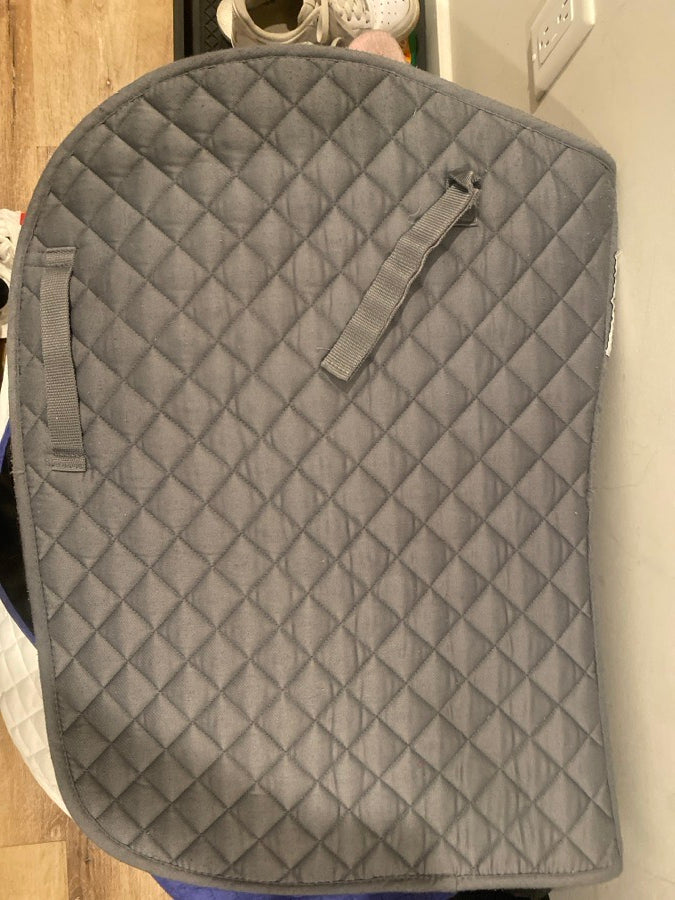Grey smartpak saddle pad