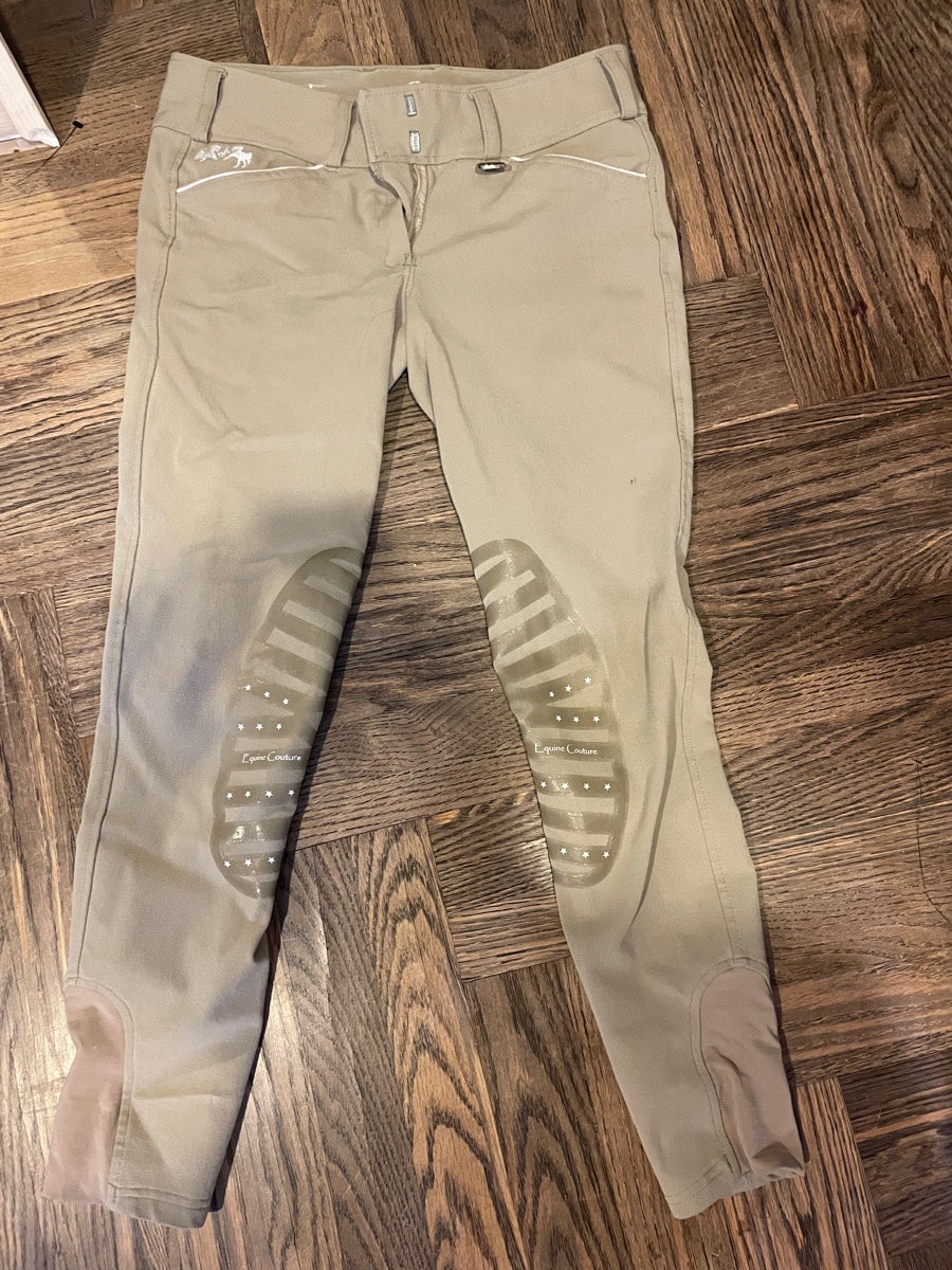 equine couture tan breeches