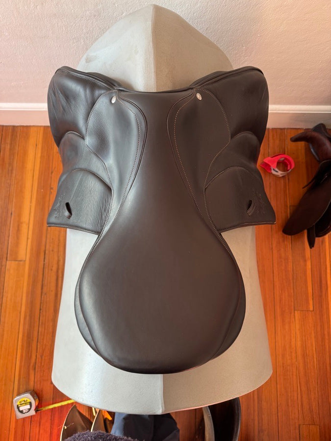 VOLTAIRE 18.5” 2021 Voltaire Palm Beach Saddle - 3AR - Full Buffalo - MINT! (6)