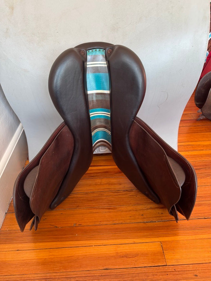 VOLTAIRE 18.5” 2021 Voltaire Palm Beach Saddle - 3AR - Full Buffalo - MINT! (7)