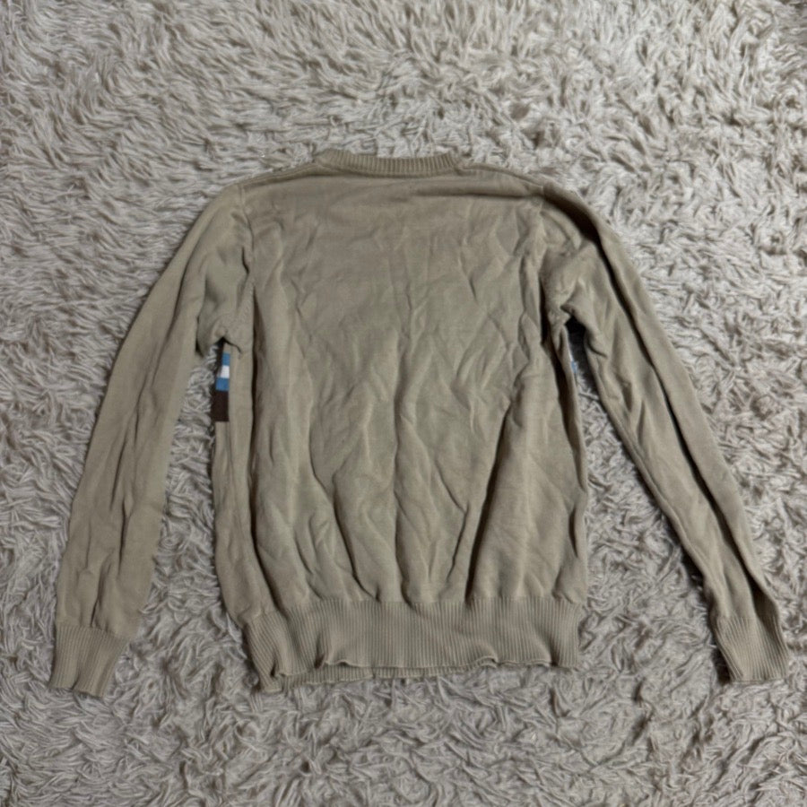 EQUINE COUTURE Women’s Medium Tan Equine Couture Long Sleeve Horseback Riding Sweater. Good Con (4)