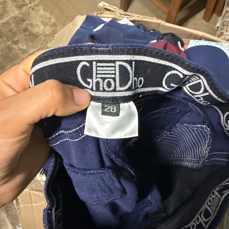 Women’s Size 28 Navy Ghodho Knee Patch Horseback Riding Breeches