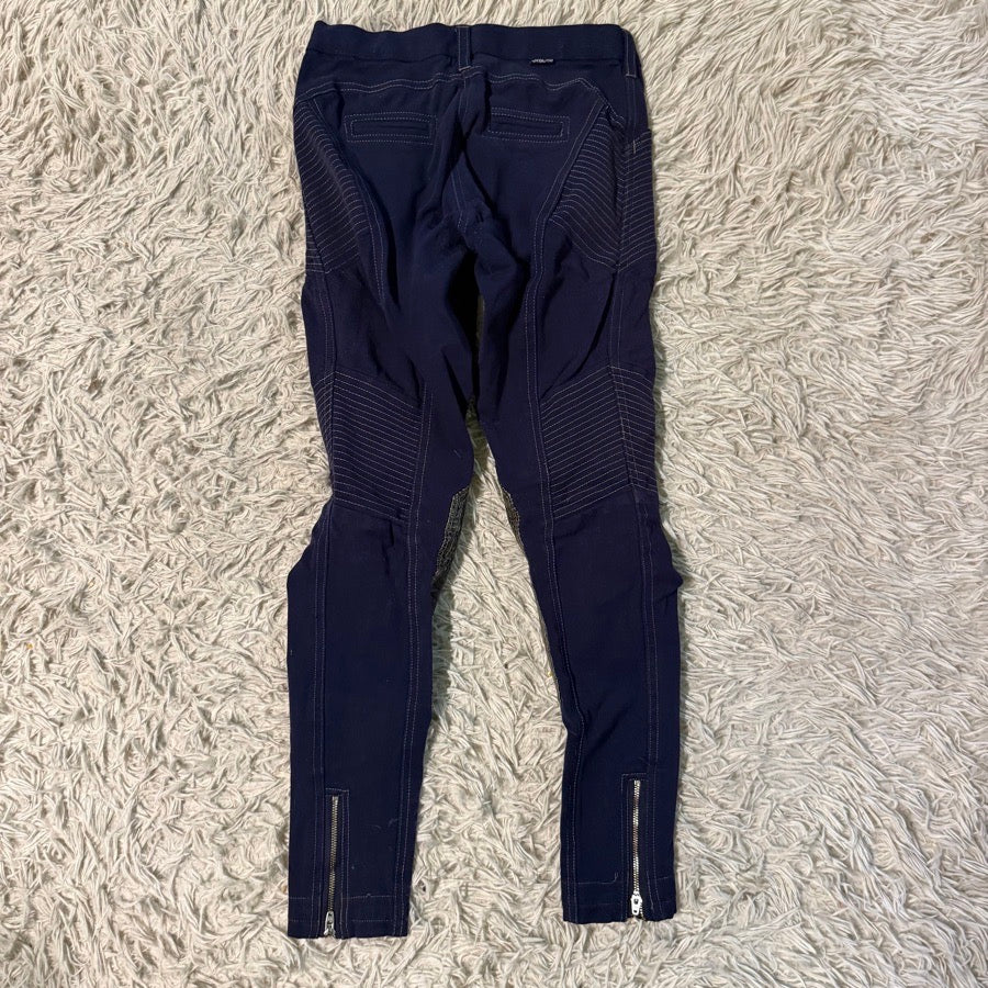 Women’s Size 28 Navy Ghodho Knee Patch Horseback Riding Breeches