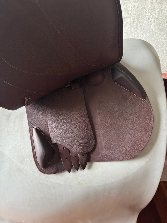 DEVOUCOUX 17” Devoucoux Biarritz O Saddle - 2022 - 2AA - Full Buffalo (7)