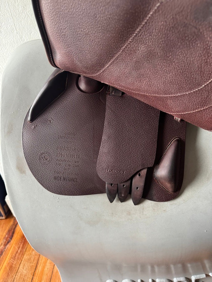 DEVOUCOUX 17” Devoucoux Biarritz O Saddle - 2022 - 2AA - Full Buffalo (5)