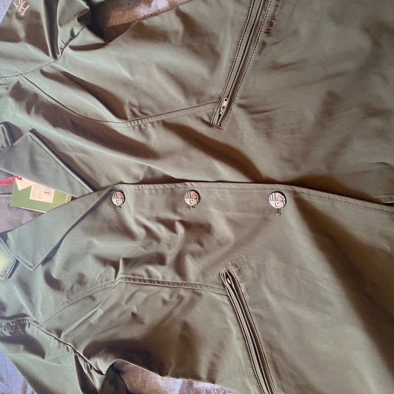 HORSEWARE IRELAND Hunter green horseware show jacket (3)