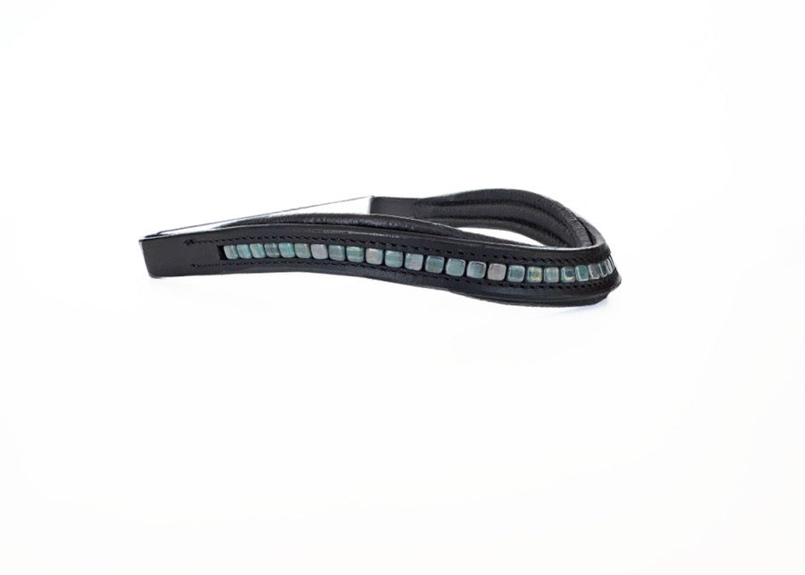 OTHER Teal Beaded Browband