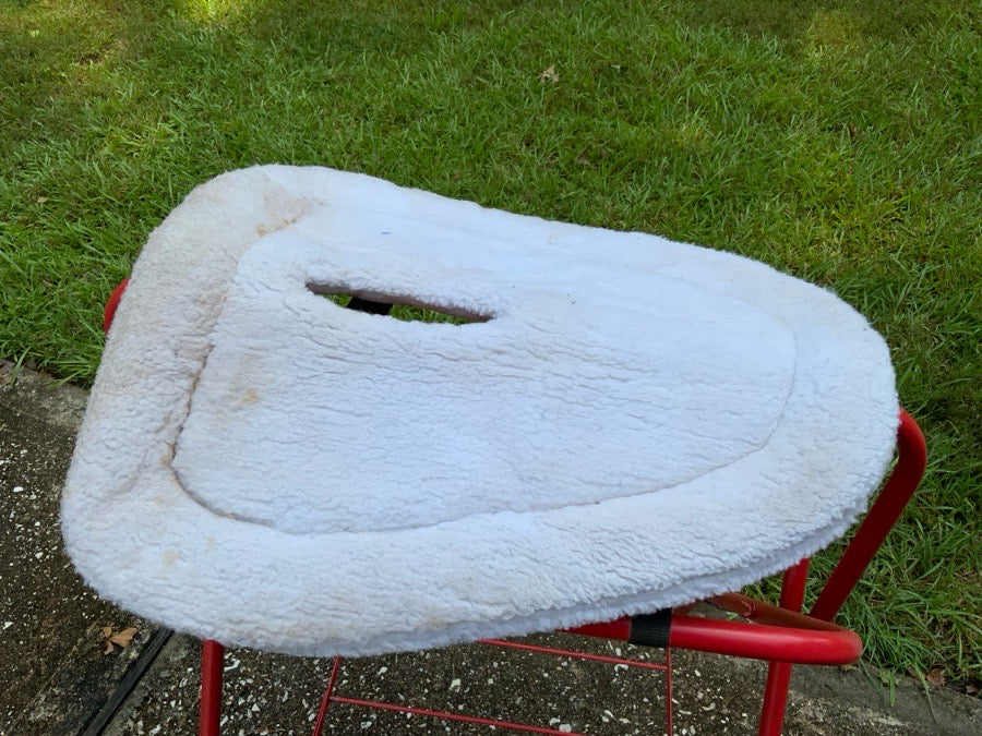 White Half Pad