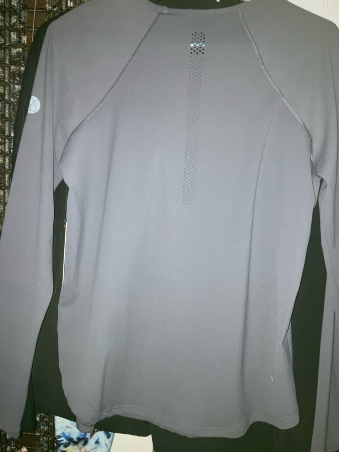 TKEQ TKEQ long sleeve tech top L/XL Greystone NEW