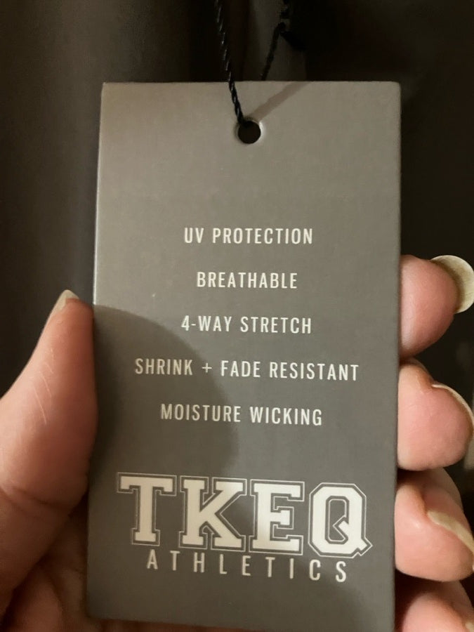 TKEQ TKEQ long sleeve tech top L/XL Greystone NEW (4)