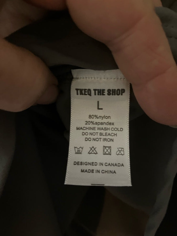 TKEQ TKEQ long sleeve tech top L/XL Greystone NEW (5)