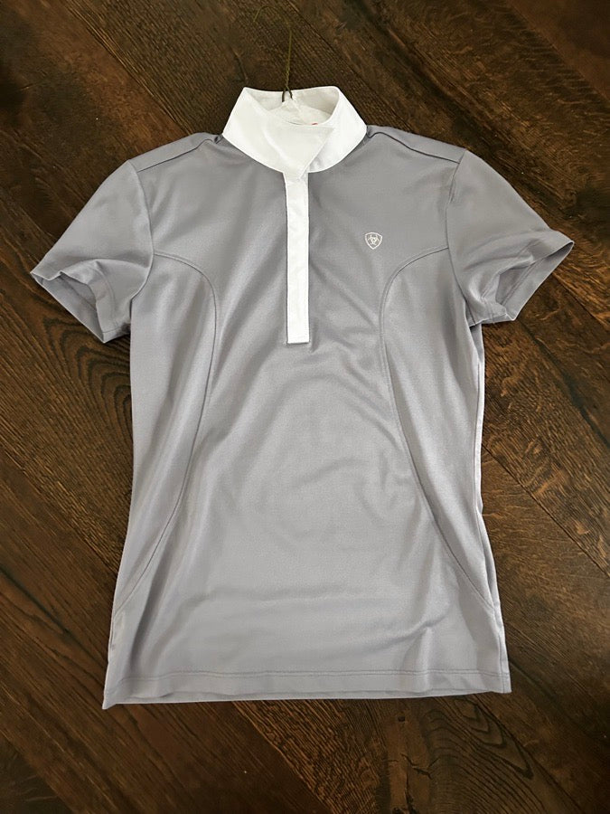 Purple Ariat show shirt