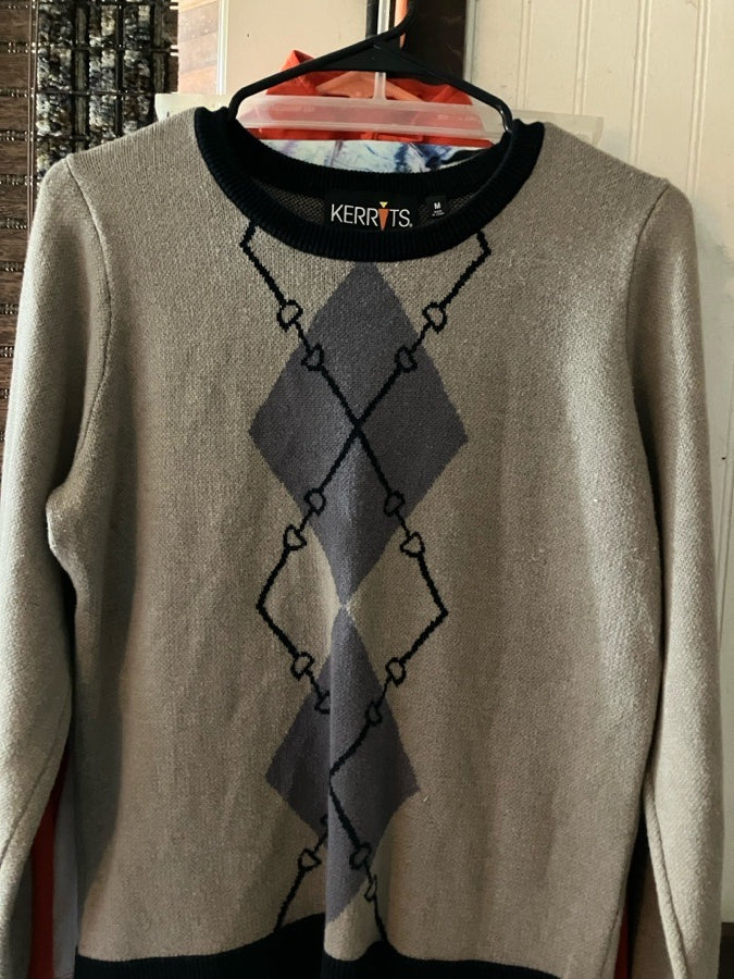 KERRITS Kerrits snaffle bit sweater M
