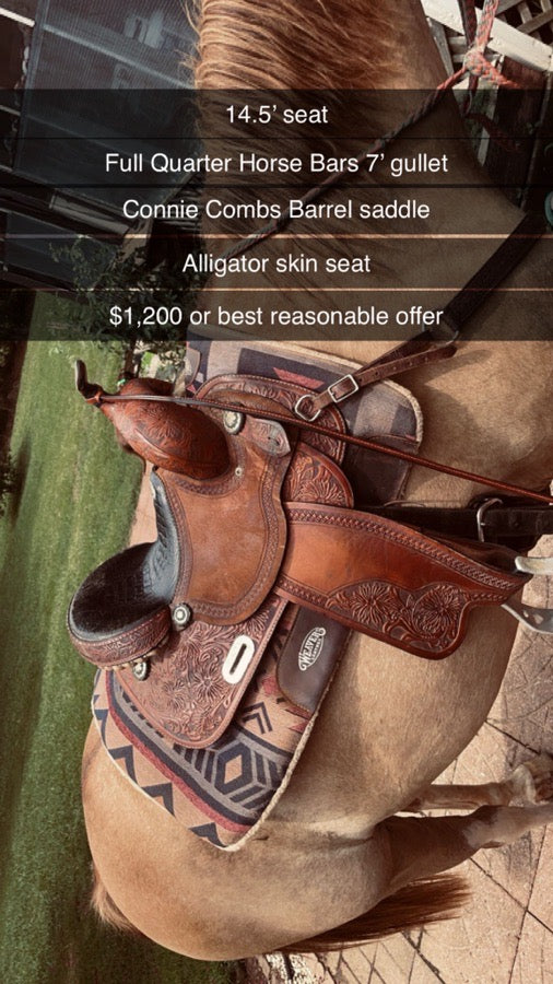 Other Connie Combs Barrel Saddle