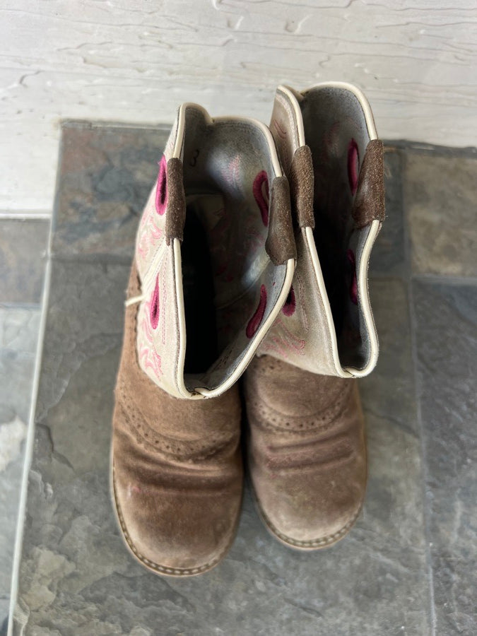 ARIAT Size 3!! Ariat fatbaby girls boots (2)