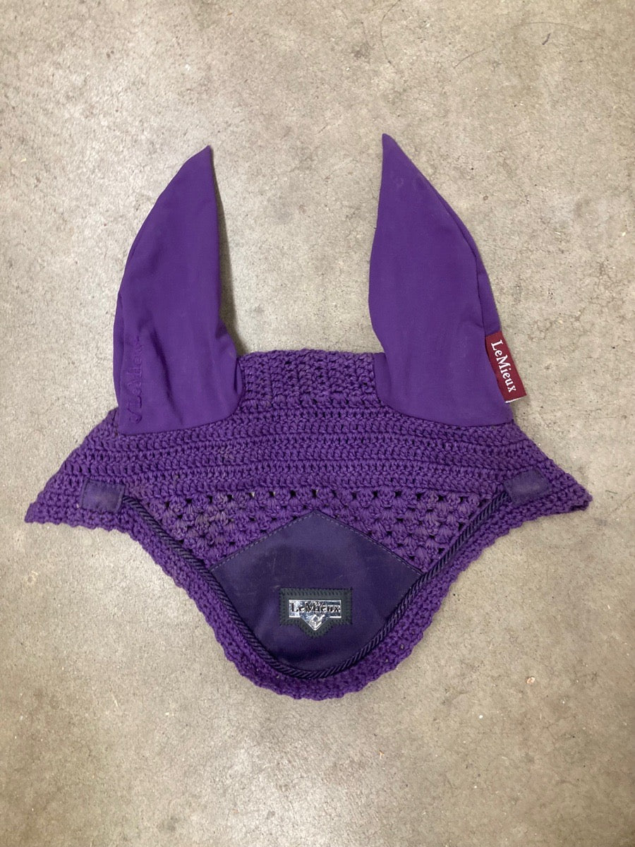 DISCONTINUED COLOR* Lemieux Blackcurrent horse sized bonnet