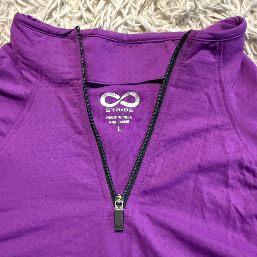 Other Women’s Large Purple Stride Short Sleeve Horseback Riding Sunshirt. Good Cond. (4)