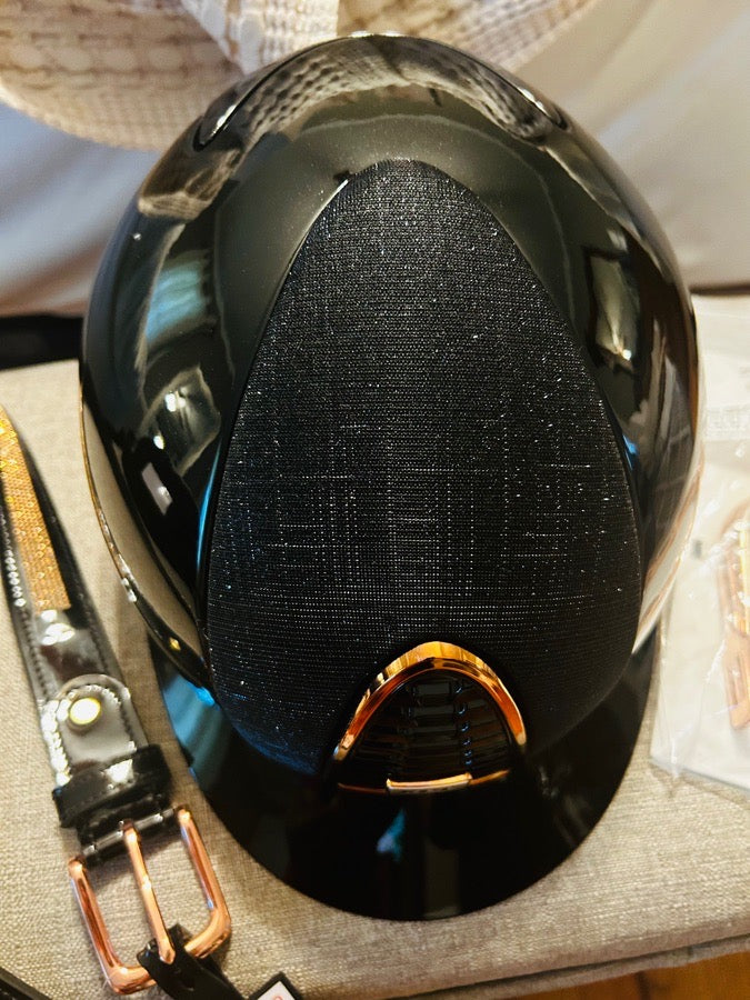 NEW KEP helmet large shell rose gold