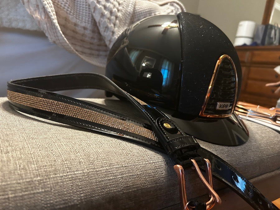 NEW KEP helmet large shell rose gold