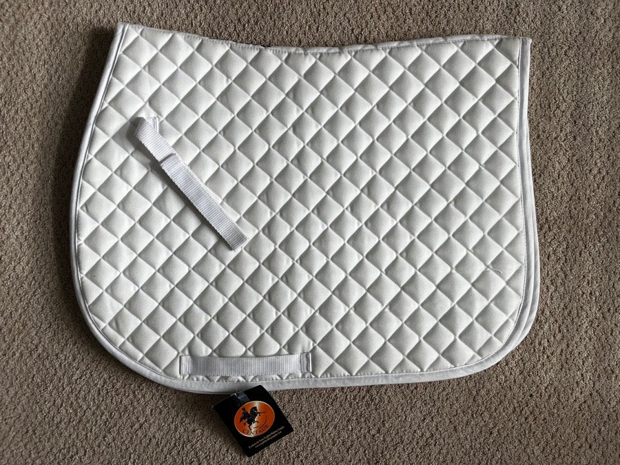 CENTAUR White Centaur Imperial CC Saddle Pad (Brand New)