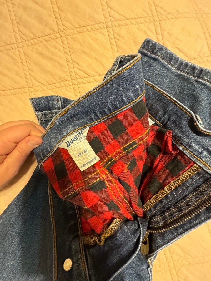 Insulated jeans