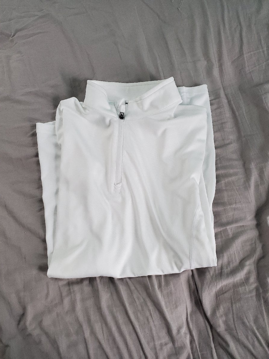 White riding shirt(med)