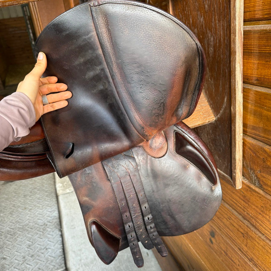 17.5” 3AB Flap Antares Comfort English Horseback Riding Saddle
