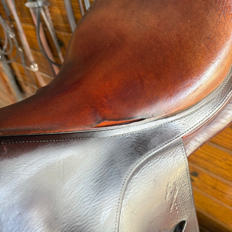 17.5” 3AB Flap Antares Comfort English Horseback Riding Saddle