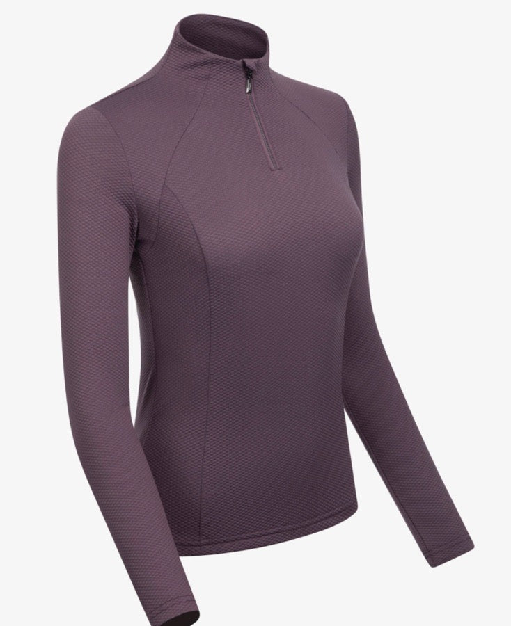 Lemieux Alice Quarter Zip Dove US size 2 / UK size 6