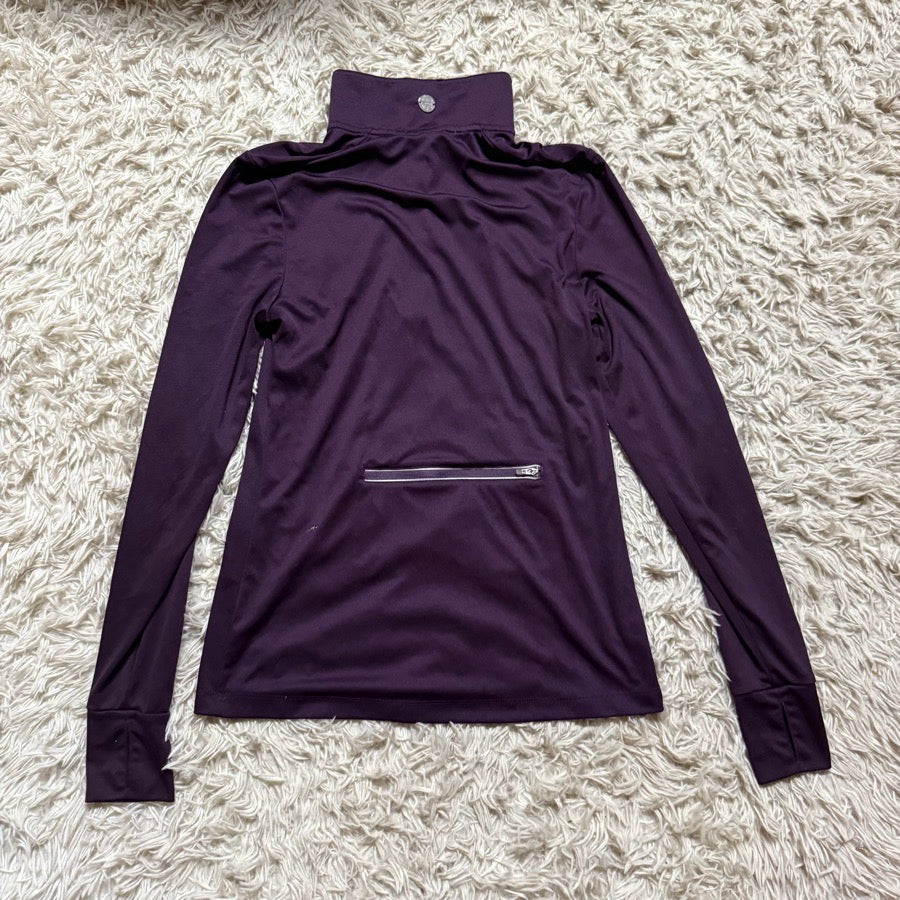 ALAMO SADDLERY Women’s Medium Purple Noel Asmar Long Sleeve Horseback Riding Sunshirt (5)