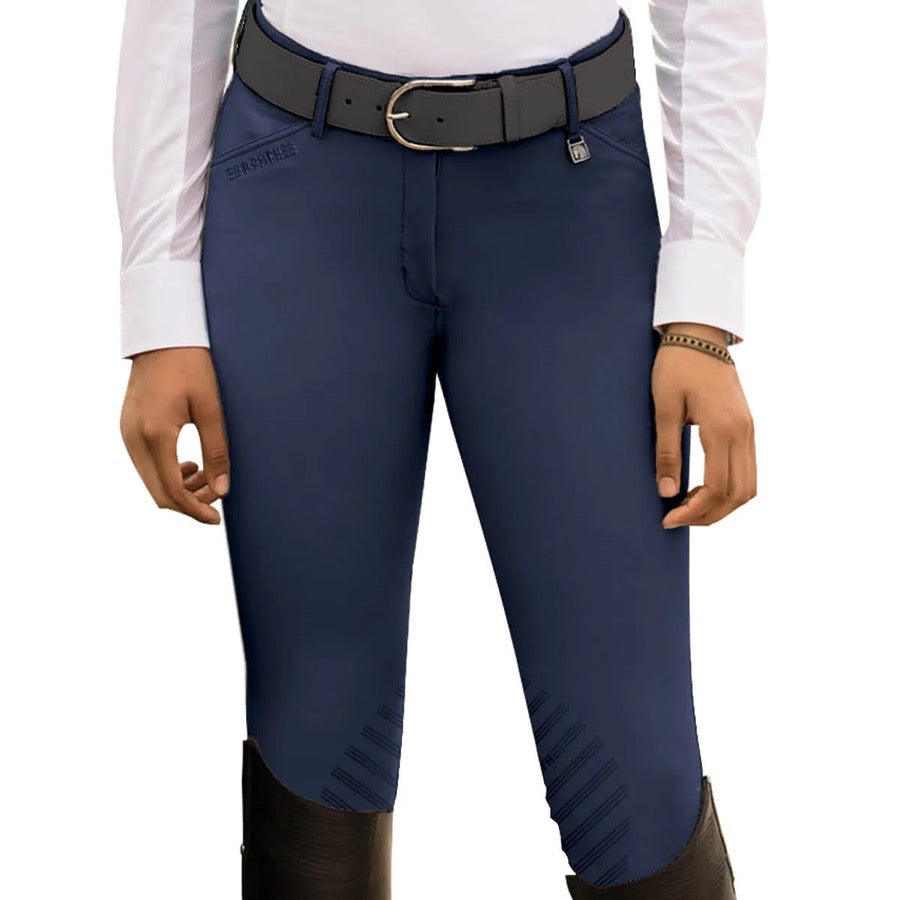 Navy Romth Women's Sarafina Knee Patch Euro Grip