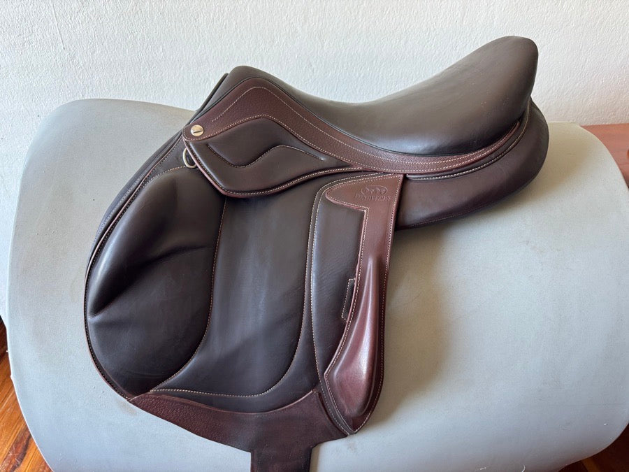 DEVOUCOUX 17.5” Devoucoux Chiberta Lab Monoflap Saddle - 2020 - 3AR (2)